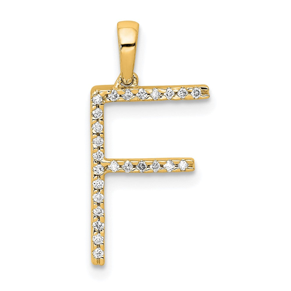 Diamond Initial Pendant
