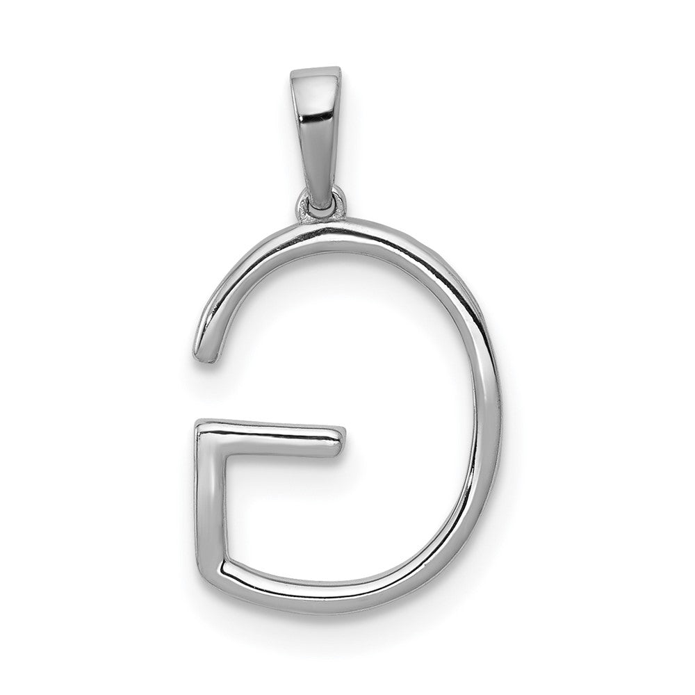 Diamond Initial Pendant