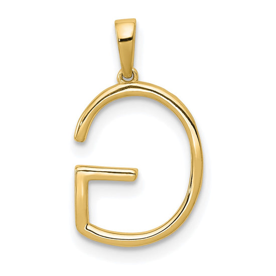 Diamond Initial Pendant