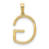 Diamond Initial Pendant