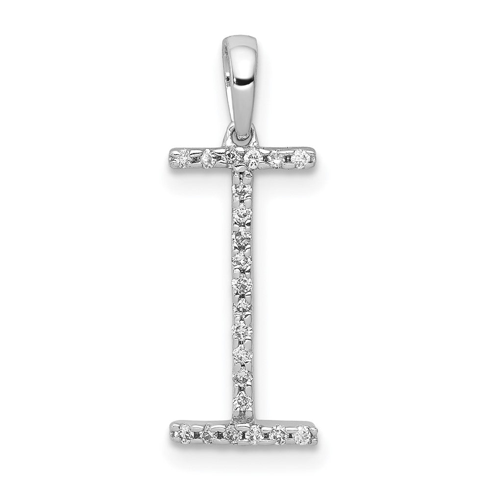 Diamond Initial Pendant