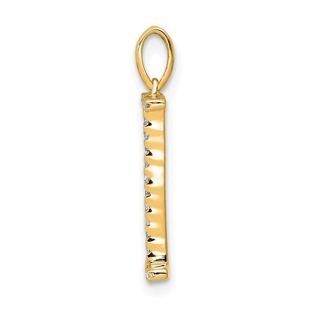 Diamond Initial Pendant