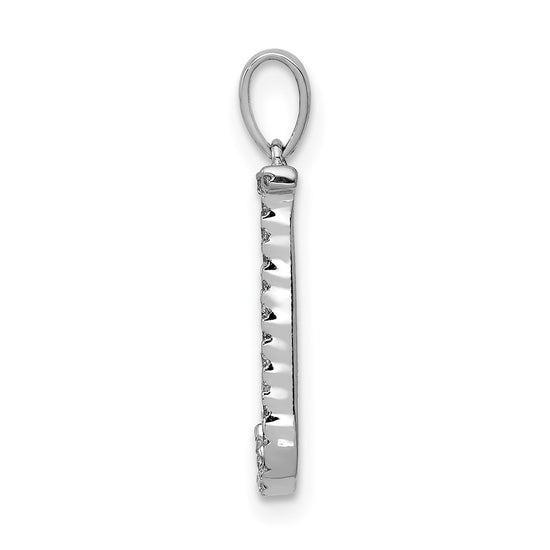 Diamond Initial Pendant