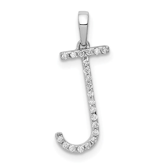 Diamond Initial Pendant