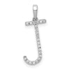 Diamond Initial Pendant