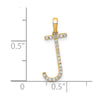 Diamond Initial Pendant