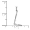 Diamond Initial Pendant