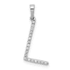Diamond Initial Pendant