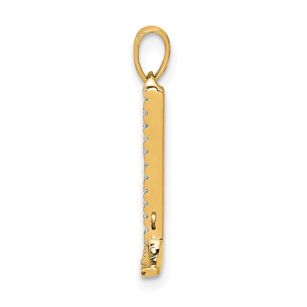Diamond Initial Pendant
