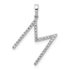 Diamond Initial Pendant