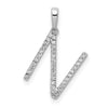 Diamond Initial Pendant