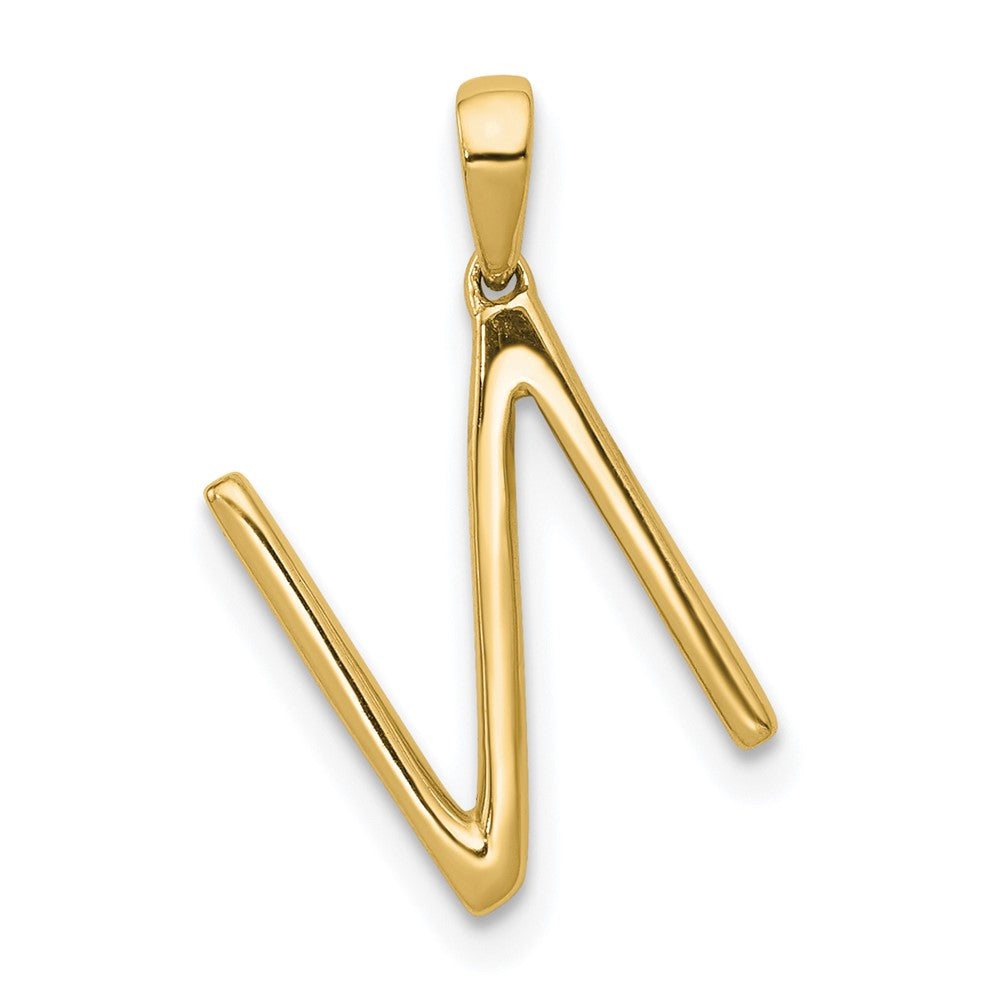 Diamond Initial Pendant