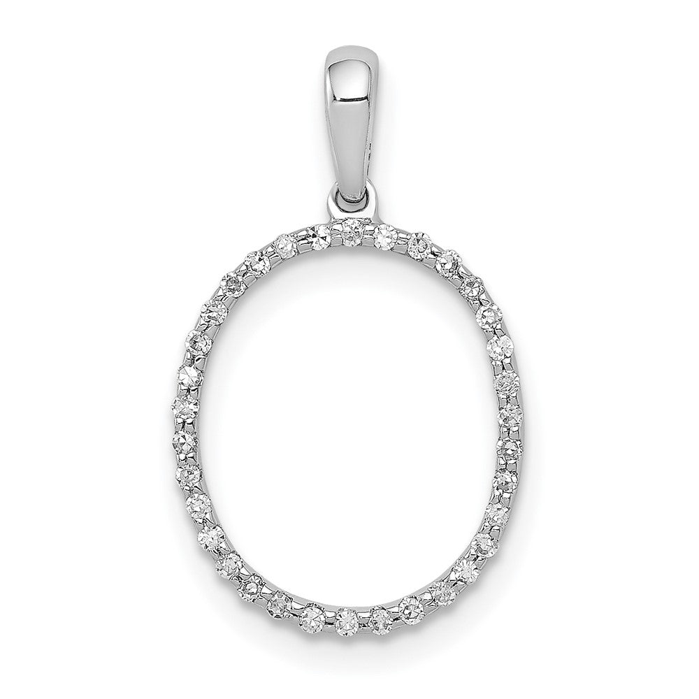 Diamond Initial Pendant