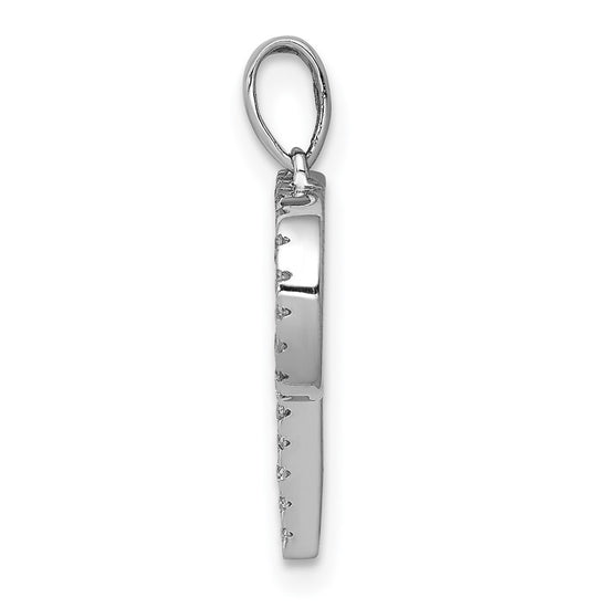 Diamond Initial Pendant