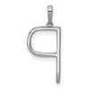 Diamond Initial Pendant