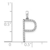 Diamond Initial Pendant
