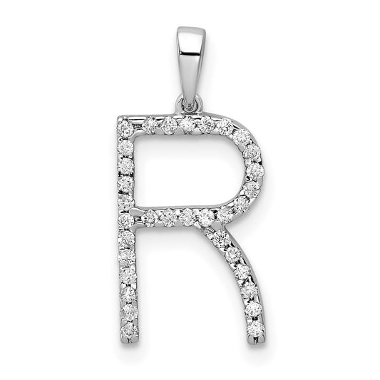 Diamond Initial Pendant