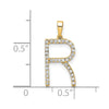 Diamond Initial Pendant