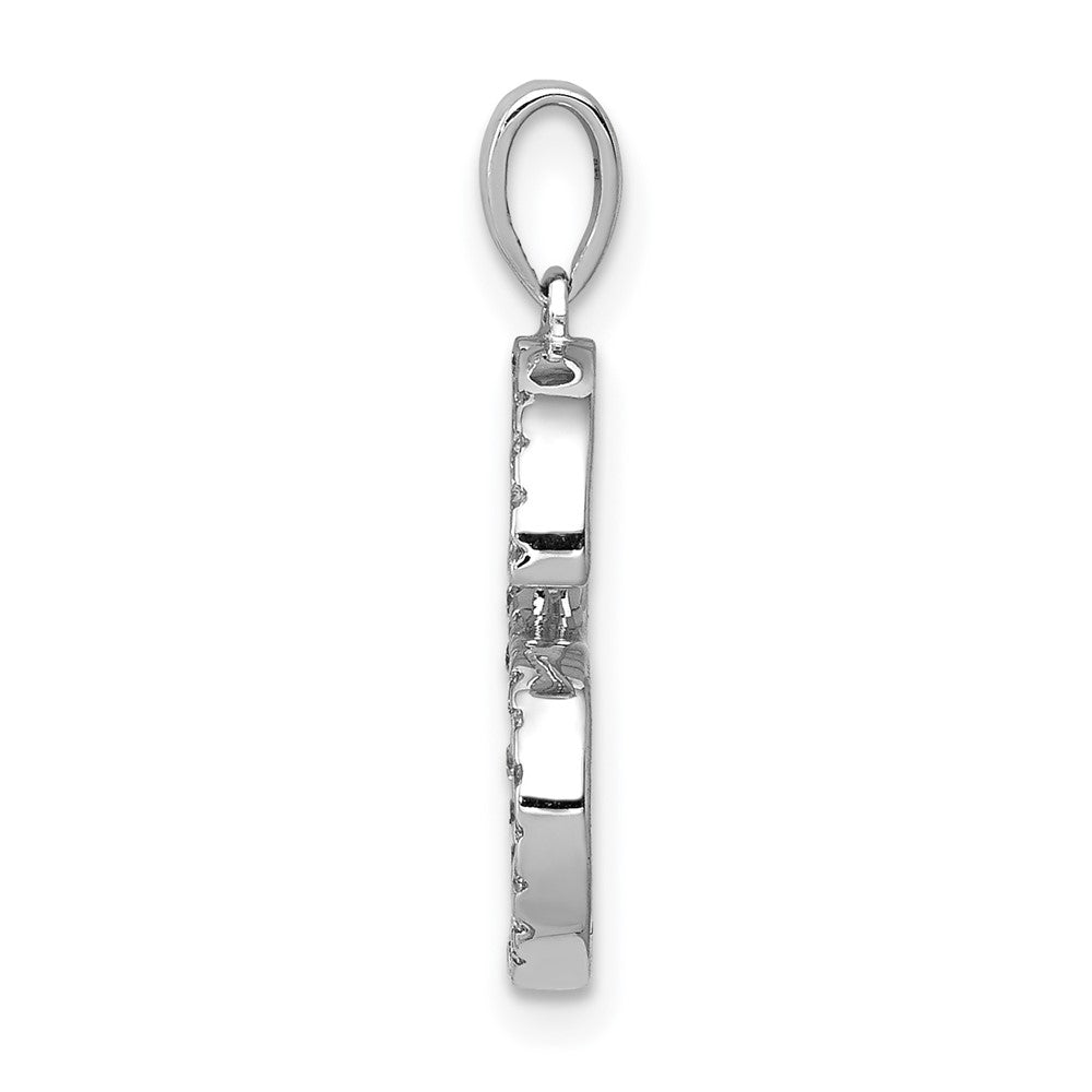 Diamond Initial Pendant
