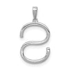 Diamond Initial Pendant
