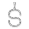 Diamond Initial Pendant
