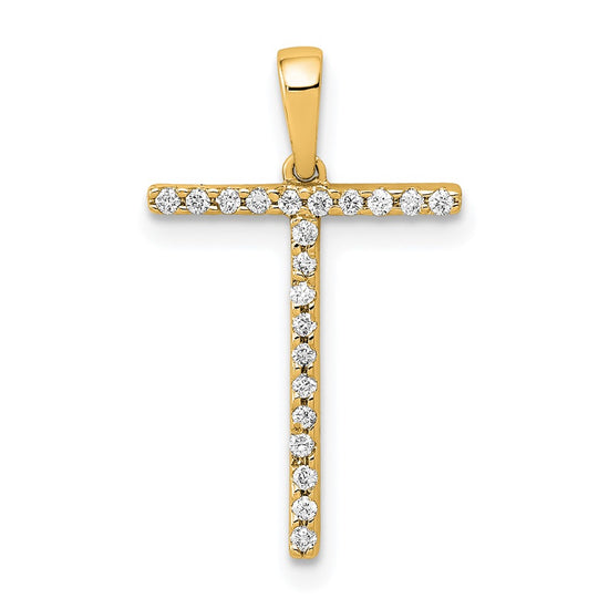 Diamond Initial Pendant
