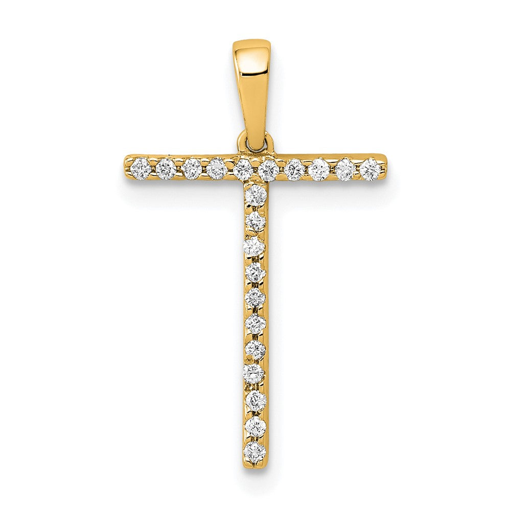Diamond Initial Pendant