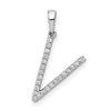 Diamond Initial Pendant