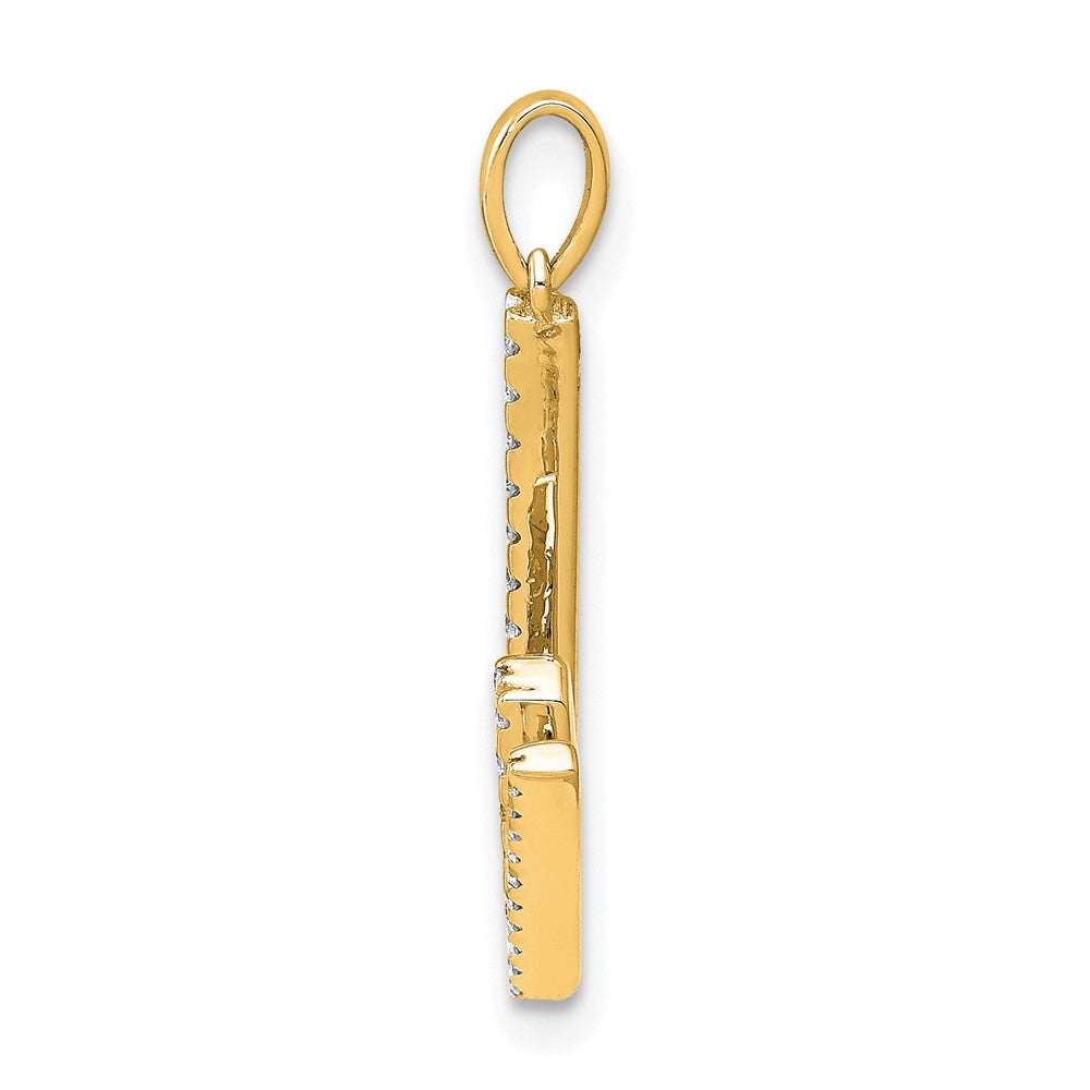 Diamond Initial Pendant