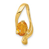Oval Gemstone Chain Slides