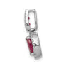 Diamond and Gemstone Halo Pendants