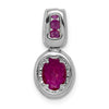 Diamond and Gemstone Halo Pendants
