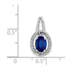 Oval Gemstone and Diamond Halo Pendants