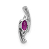 Oval Gemstone & Diamond Pendants