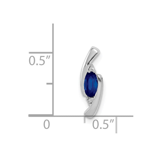 Oval Gemstone & Diamond Pendants