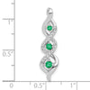 Gemstone & Diamond Twisted Chain Slides