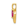 Marquise Gemstone and Diamond Pendants