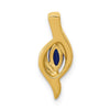 Marquise Gemstone and Diamond Pendants