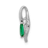 Marquise Gemstone and Diamond Pendants