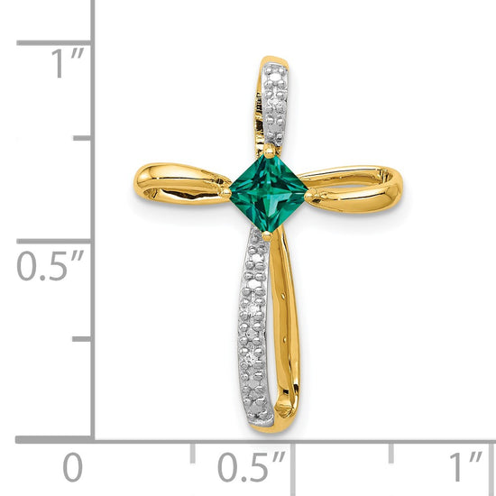 Gemstone and Diamond Cross Slides