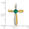 Gemstone and Diamond Cross Slides