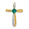 Gemstone and Diamond Cross Slides
