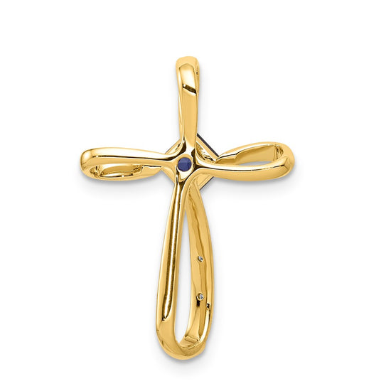 Gemstone and Diamond Cross Slides