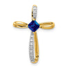 Gemstone and Diamond Cross Slides