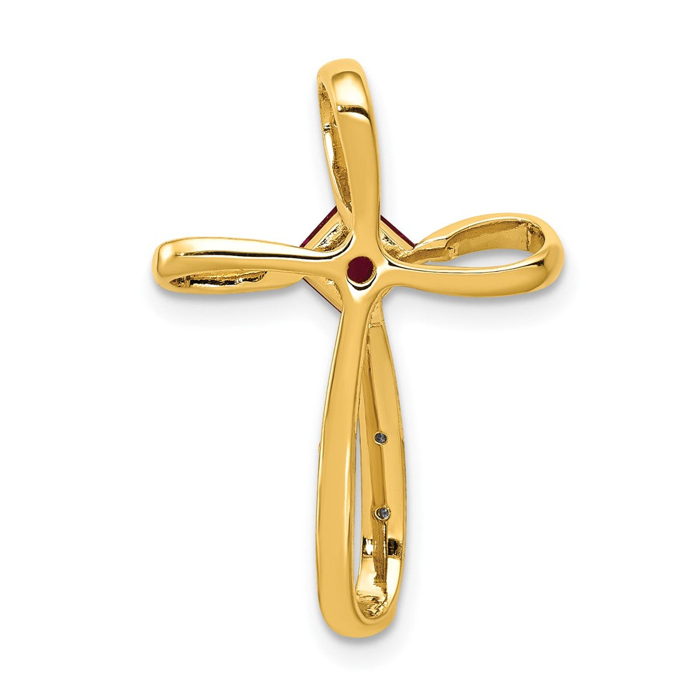 Gemstone and Diamond Cross Slides