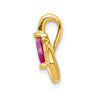 Marquise Gemstone and Diamond Teardrop Slides