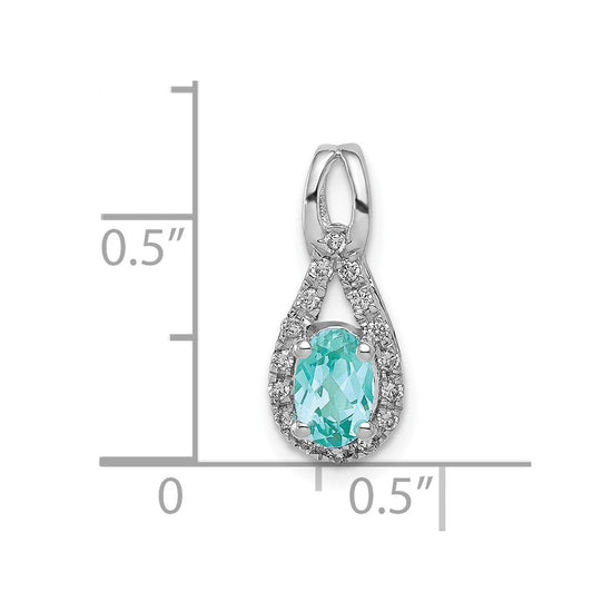 Oval Gemstone and Diamonds Teardrop Halo Pendants