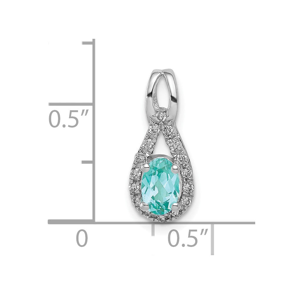 Oval Gemstone and Diamonds Teardrop Halo Pendants