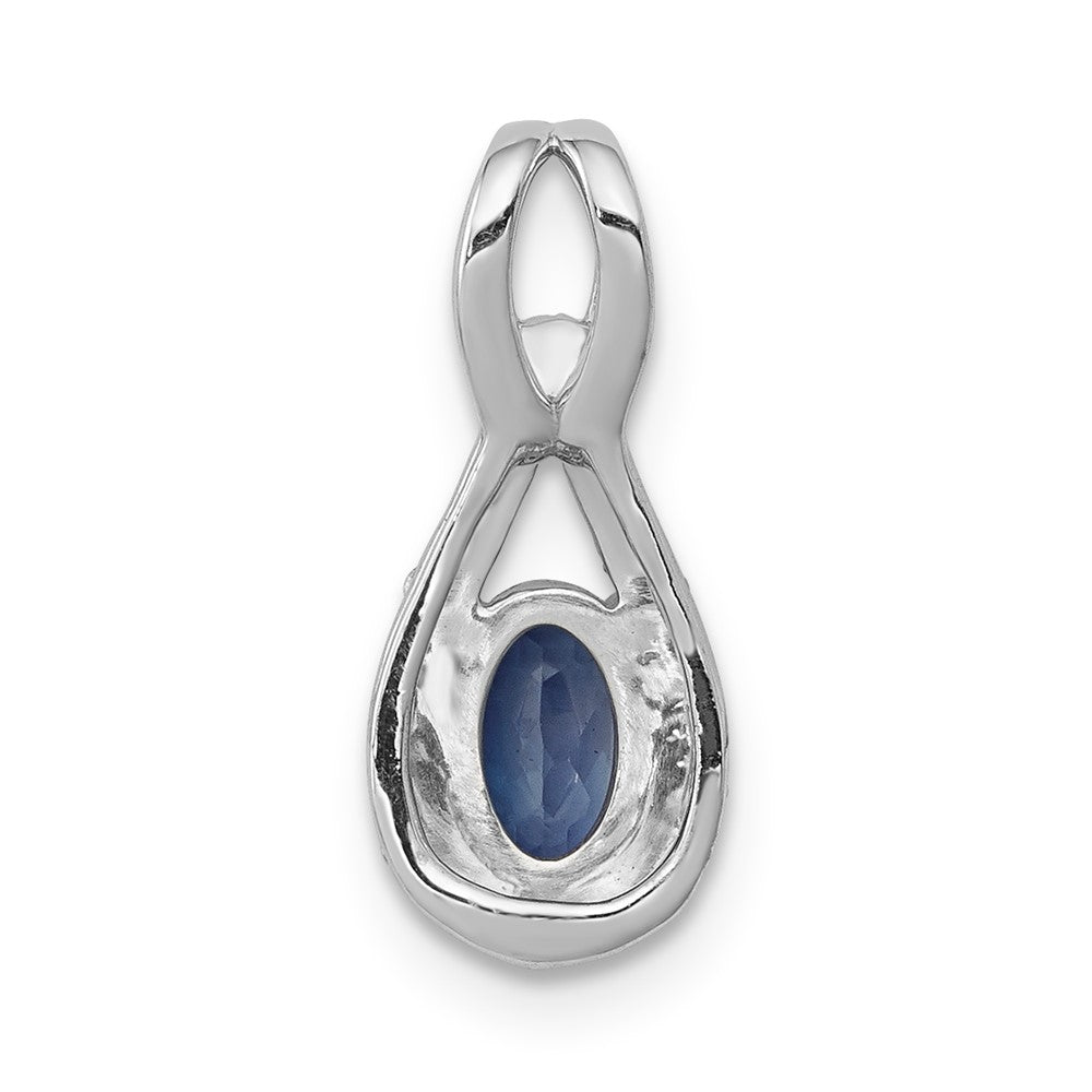 Oval Gemstone and Diamonds Teardrop Halo Pendants