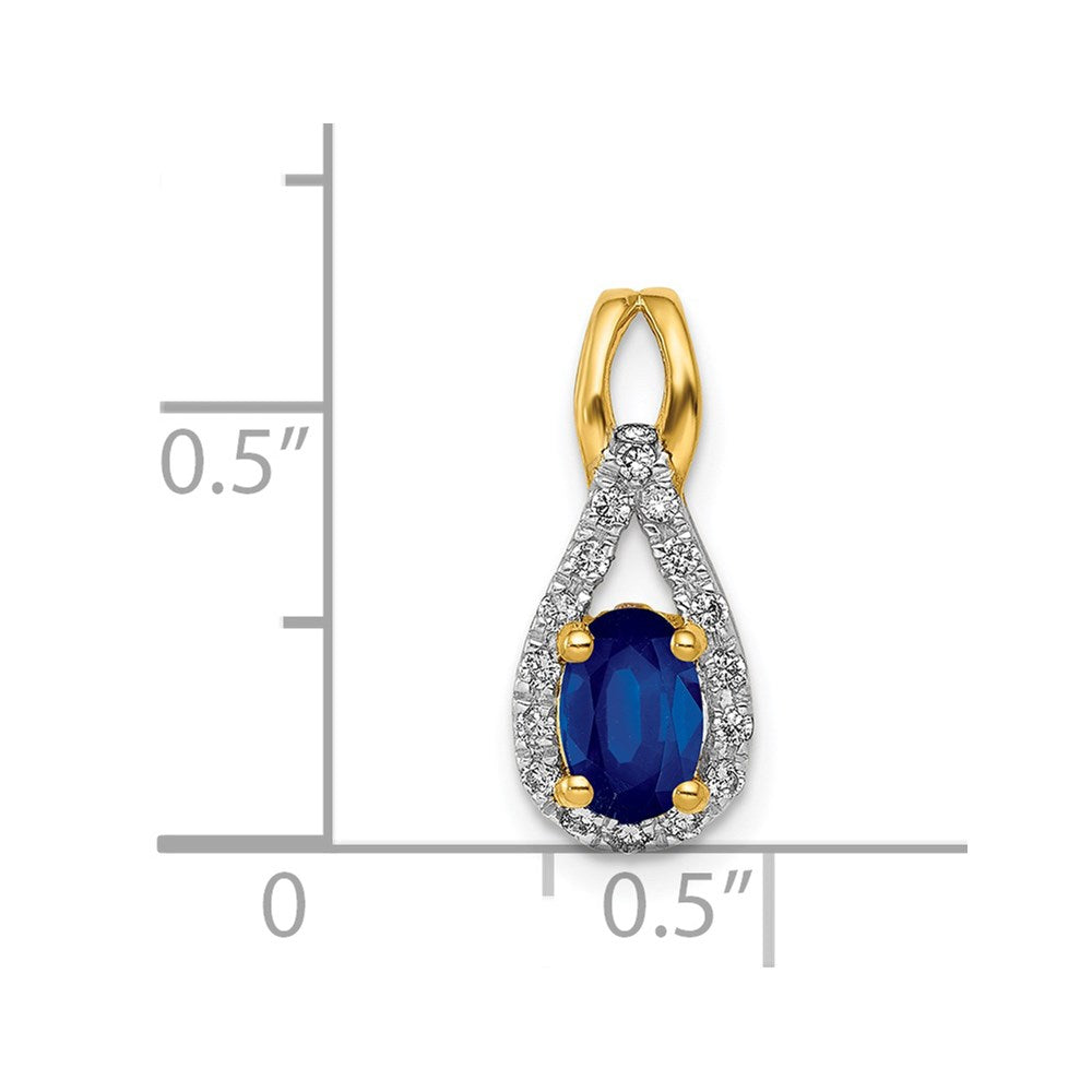 Oval Gemstone and Diamonds Teardrop Halo Pendants
